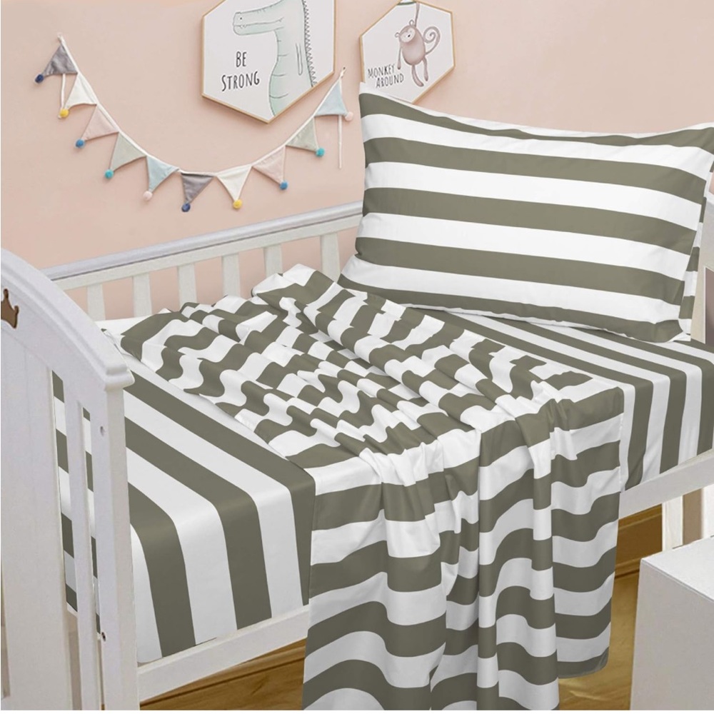 3-Piece Microfiber Toddler Sheet Set